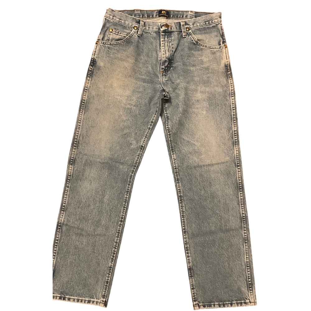 Wrangler 47MWZ Premium Performance Cowboy Cut Jeans Light Wash Mens 33x32